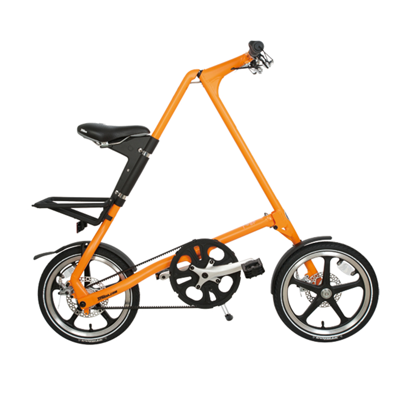 دوچرخه تاشو Strida LT سایز 16 اینچ رنگ نارنجی