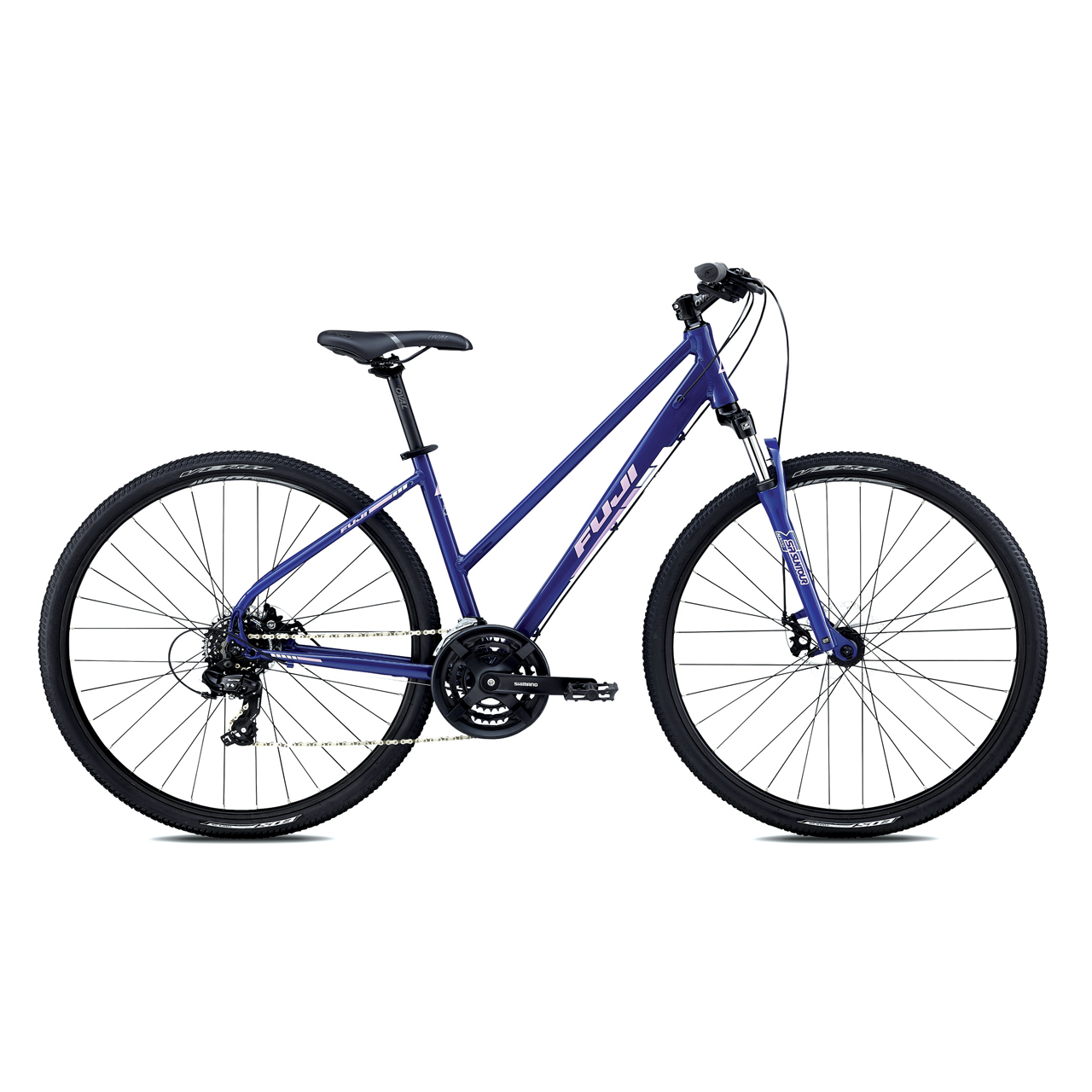 دوچرخه شهری فوجی Traverse 1.9 ST رنگ آبی تیره 2018