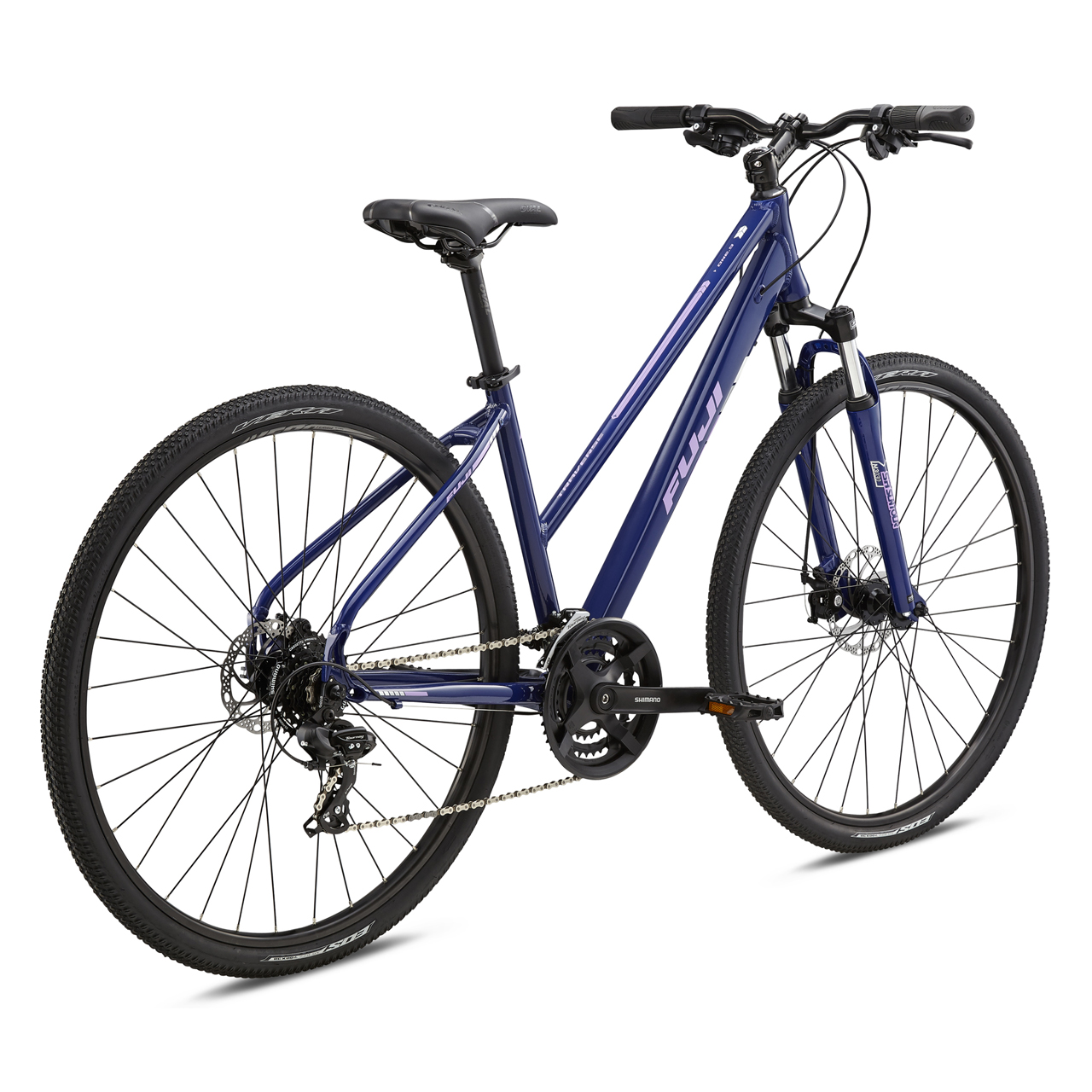 دوچرخه شهری فوجی Traverse 1.9 ST رنگ آبی تیره 2018