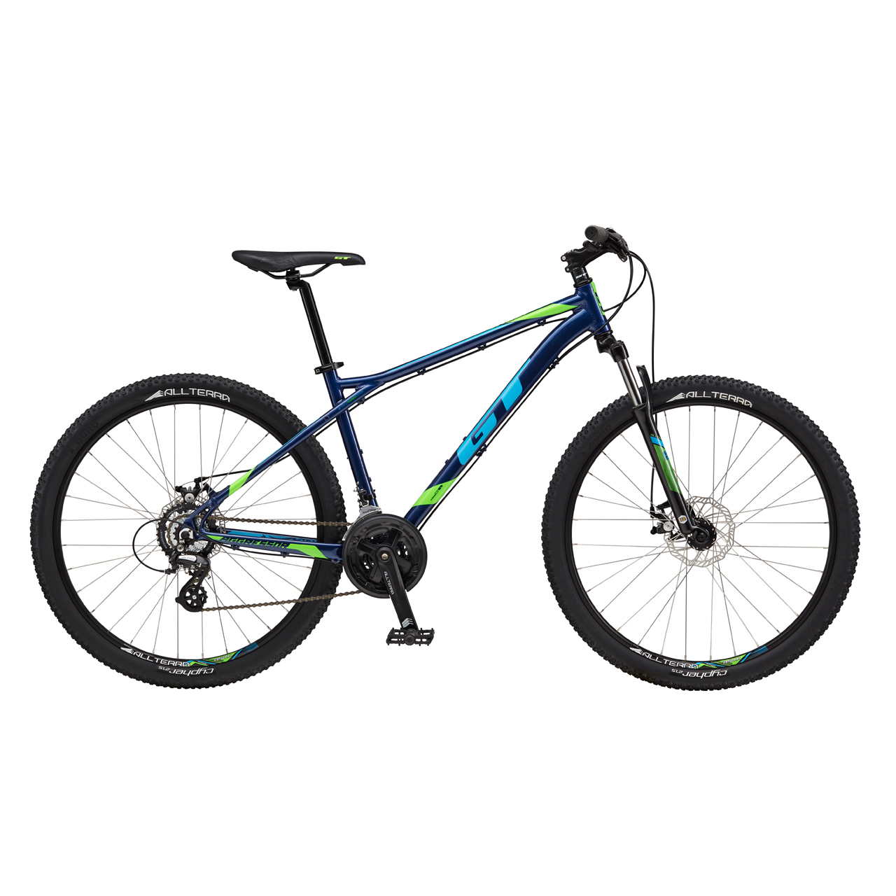 دوچرخه کوهستان جی تی Aggressor Comp سایز 27.5 رنگ آبی تیره2017