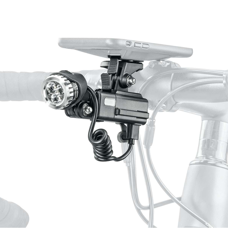 چراغ جلو شارژی دوچرخه برند تاپیک برند WHITELITE™ HP MEGA 420