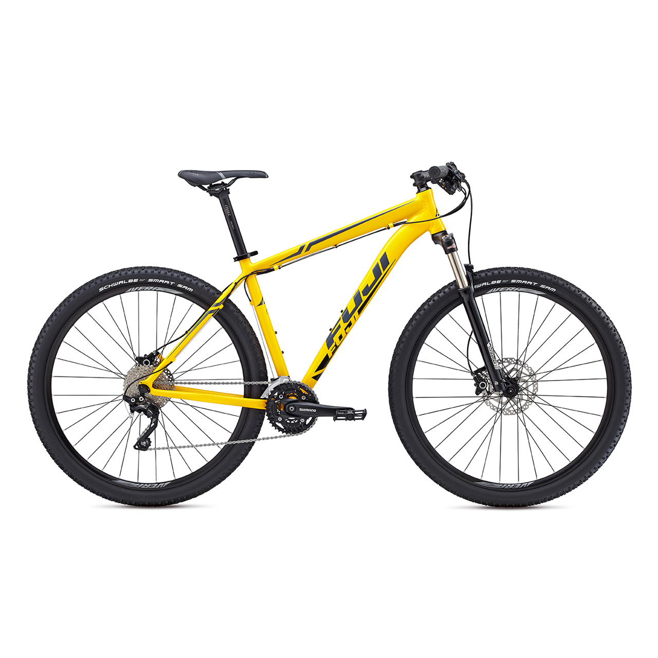 دوچرخه کوهستان فوجی نوادا 1.1 سایز 27.5 رنگ زرد 2017