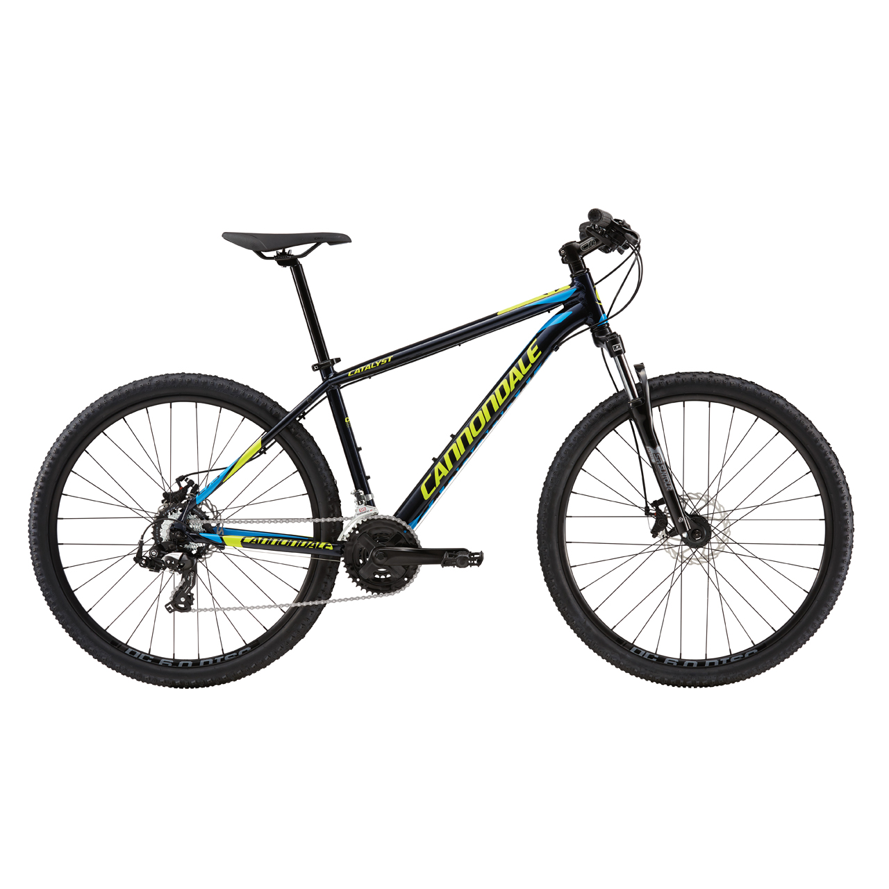دوچرخه کوهستان کنندال Catalyst 4 سایز 27.5 رنگ مشکی/آبی/زرد 2017