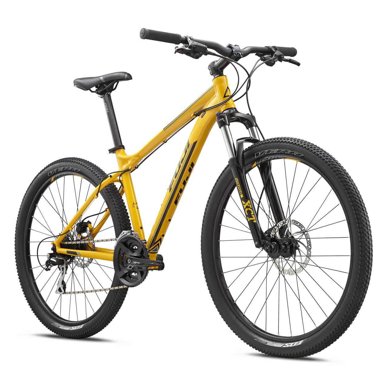 دوچرخه کوهستان فوجی نوادا 1.7 سایز 27.5 رنگ زرد 2018