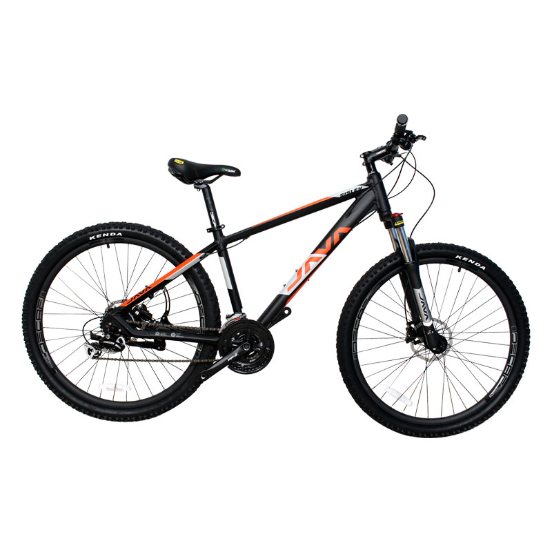 دوچرخه کوهستان برند جاوا مدل SISLEY 24 s سایز 27.5 رنگ مشکی/ نارنجی/ طوسی