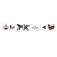 یدک کش حمل دوچرخه برند منابو مدل Antares plus تاشو