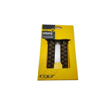 گریپ دوچرخه برند جی تی مدل VANTAGE BMX GP7626U10OS رنگ مشکی طوسی
